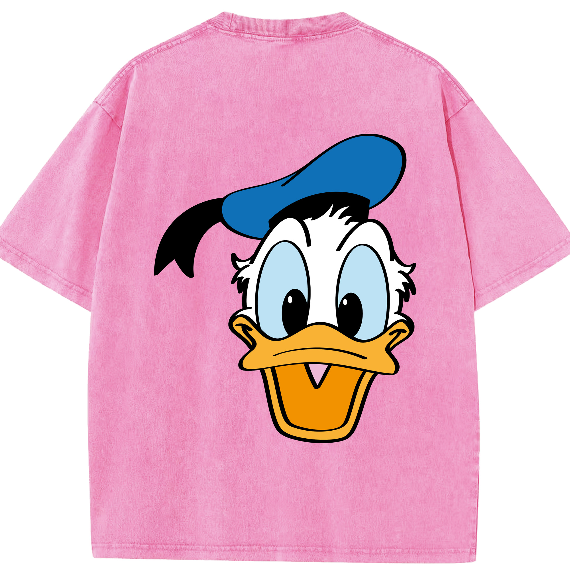 （画像用） ミッキーマウス Mickey Mouse 綿100% ヴィンテージ風 半袖Tシャツ（背面プリント）